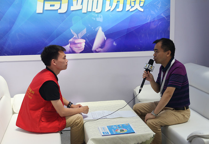 2017畜博会中国养猪网专访上海征泰饲料有限公司销售总监黄时斌