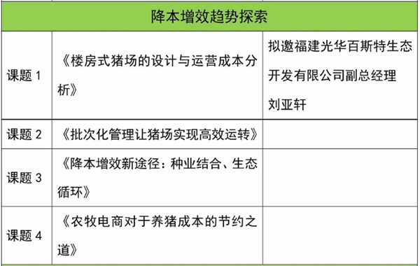 2018中国猪业降本增效大会暨猪牧纳码高峰论坛