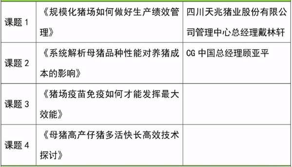 2018中国猪业降本增效大会暨猪牧纳码高峰论坛