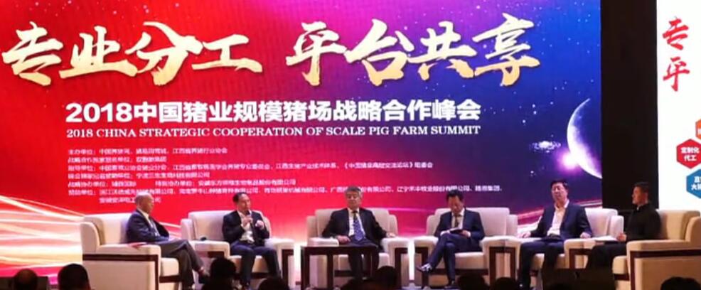 精英的碰撞，观点的盛宴 2018中国猪业规模猪场战略合作峰会之圆桌论坛