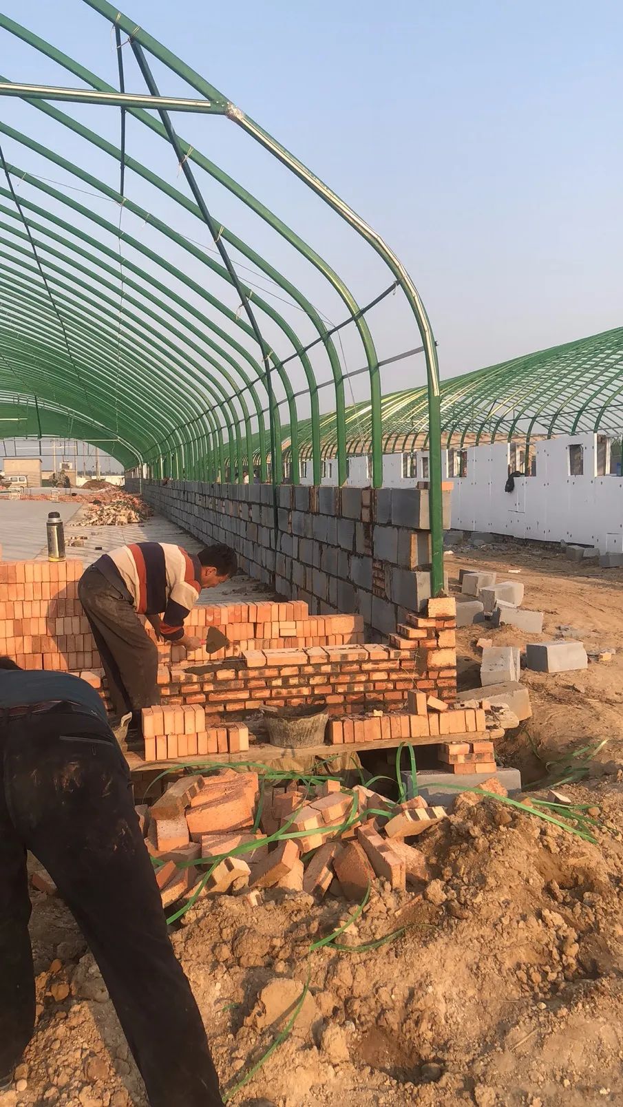 图说:大棚猪舍的建设 - 养猪场建设/养猪技术 - 中国